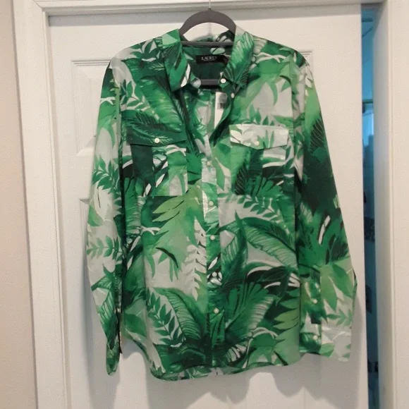 RALPH LAUREN BLOUSE - Picture 1 of 3